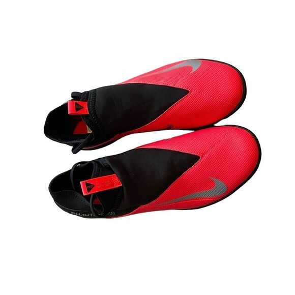 NIKE Youth Phantom Vision 2 Club Df Tf Football Slip-on Shoes Red Size 7 NWOT - Picture 10 of 16